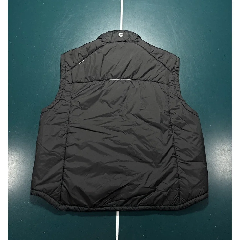 Ski-doo Quilted Vest Men's 2XL Black Puffer Primaloft Full Zip Snowmobile BRP